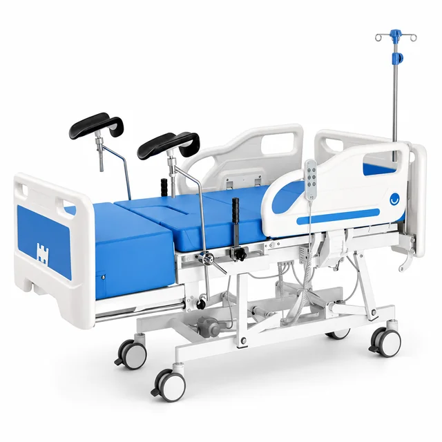 KL-BC110 Electric Gynecological Birth Bed on a white background