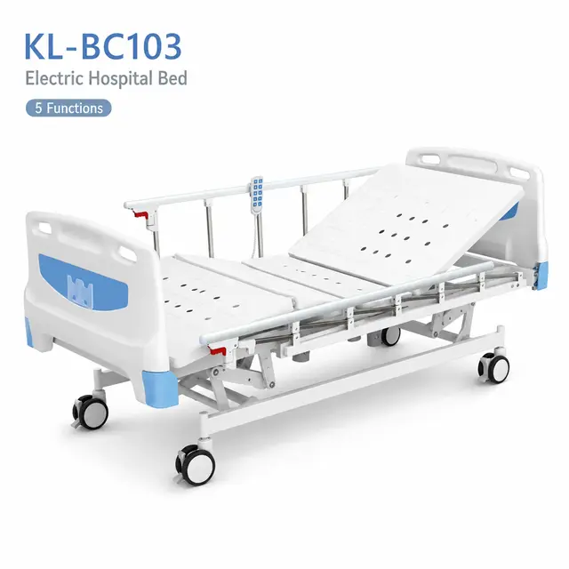 Keling KL-BC103 electric hospital bed in the website catalogue image.