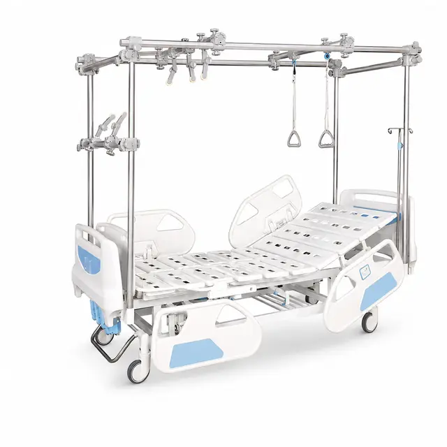 KL-BC111 Manual Orthopedics Traction Bed on a white background