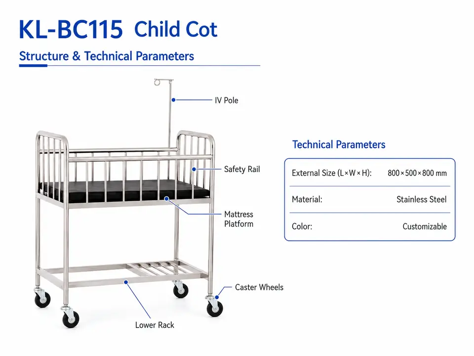 KL-BC115 additional feature and specification views