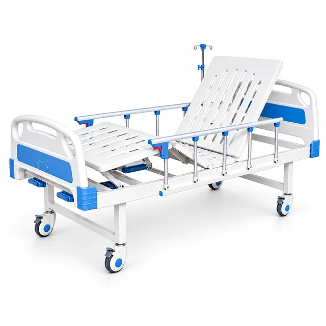 KL-BC107 Manual Hospital Bed on a white background